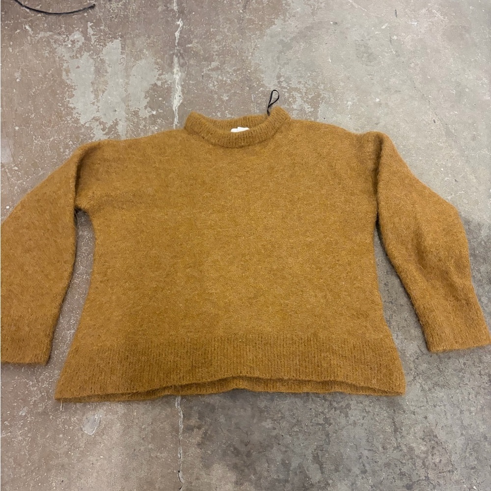 H&M Warm Tan wool alpaca blend sweater